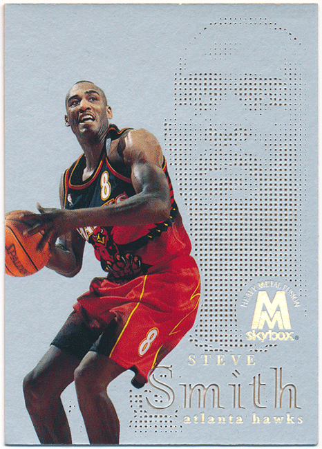 * Steve Smith NBA 1998-99 Skybox Molten Metal Supernatural Fusions чай b* Smith 