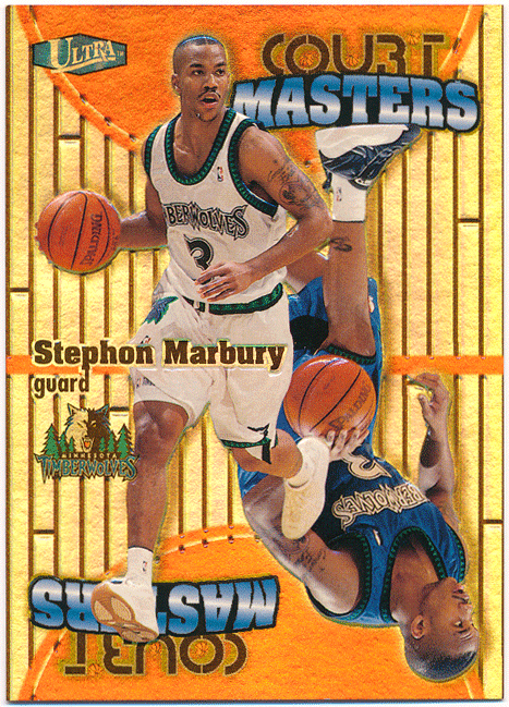 Stephon Marbury NBA 1997-98 Fleer Ultra Court Masters ステフォン・マーブリー_画像1