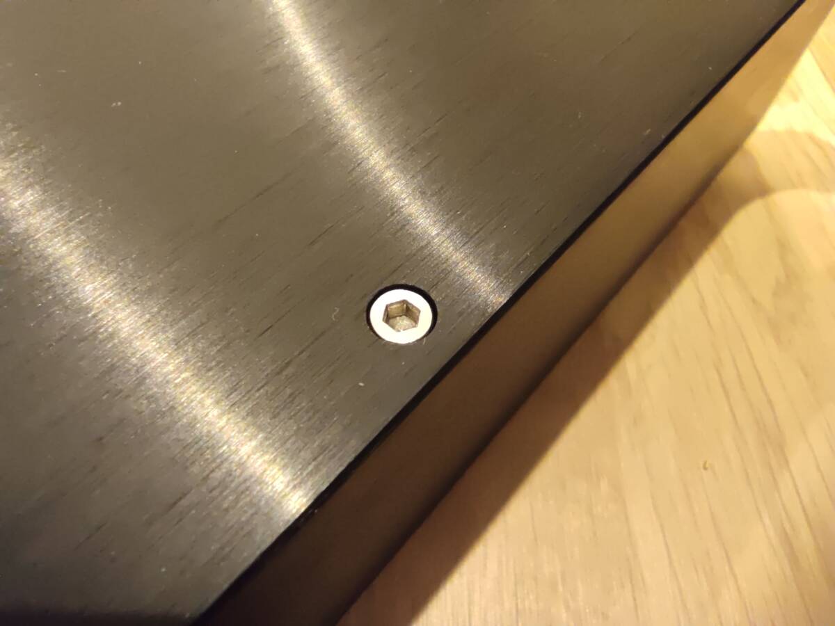 驚愕の重量 1.7kg ハイブリッドスクエア 4口タップ 航空機アルミ合金削り出し 高純度OFHC 6-nines 16GA単線_画像7