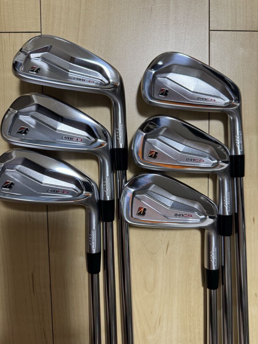 美品 ブリヂストン 241CB 5-PW モーダス125 S アイアン_画像1