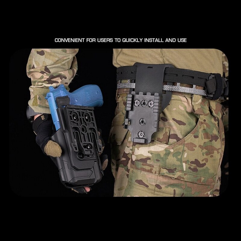 WOSPORT BHタイプ マルチフィットホルスター X300 BK_画像3