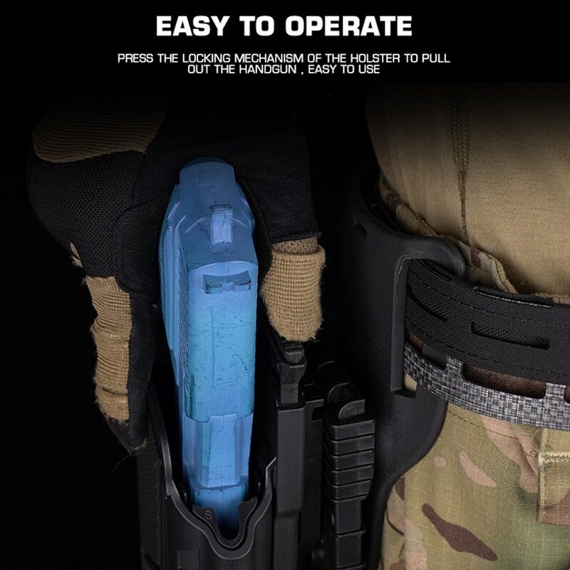 WOSPORT BHタイプ マルチフィットホルスター X300 BK_画像7