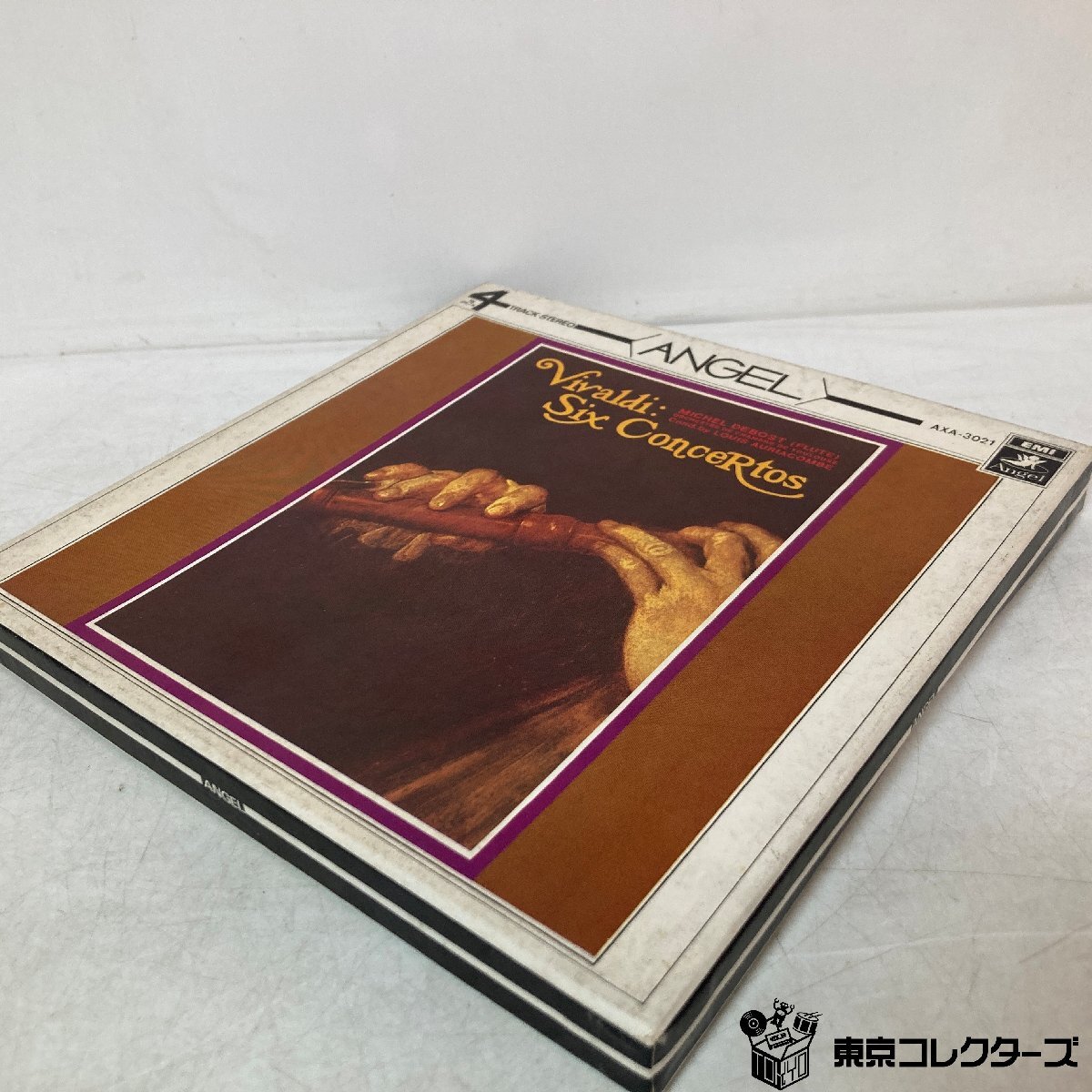 7号オープンリール ヴィヴァルディ 海の嵐(フルート協奏曲集全6曲作品10)ルイ・オーリアコンブ Vivaldi AXA-3021 ANGEL ●_画像4