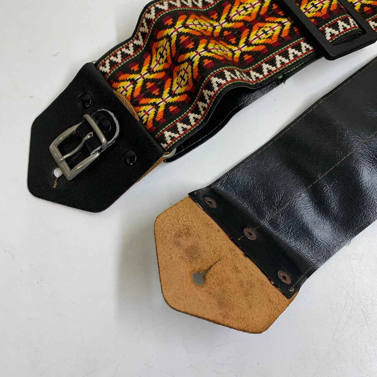 【ギターストラップ】GUITAR STRAP 刺繍 ① 〇_画像4
