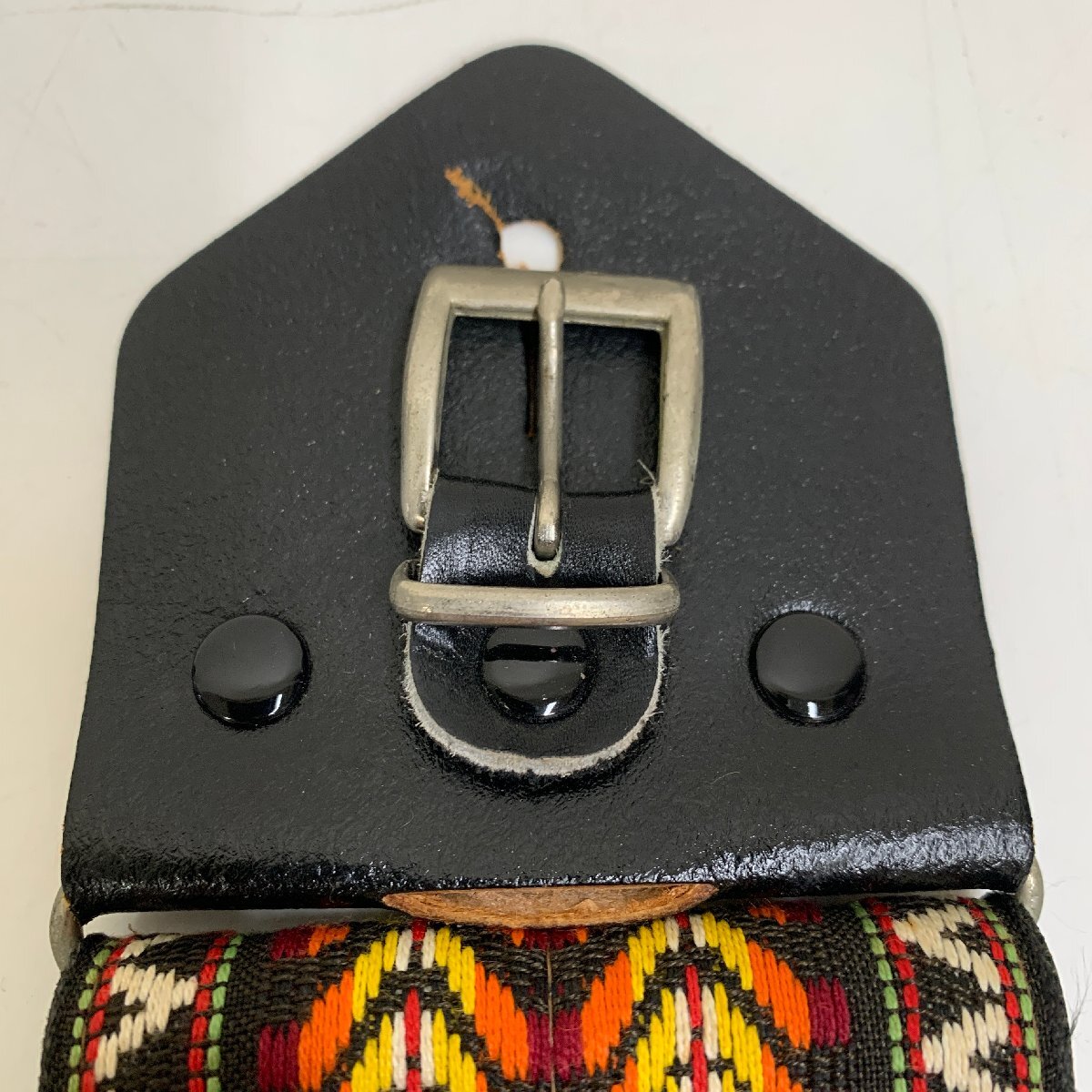 【ギターストラップ】GUITAR STRAP 刺繍 ① 〇_画像5