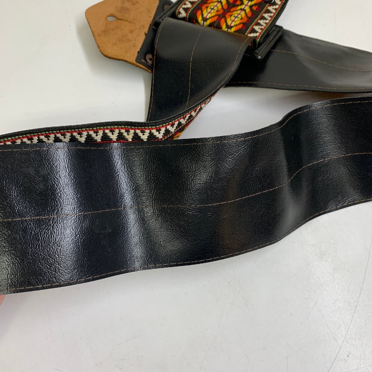 【ギターストラップ】GUITAR STRAP 刺繍 ① 〇_画像6