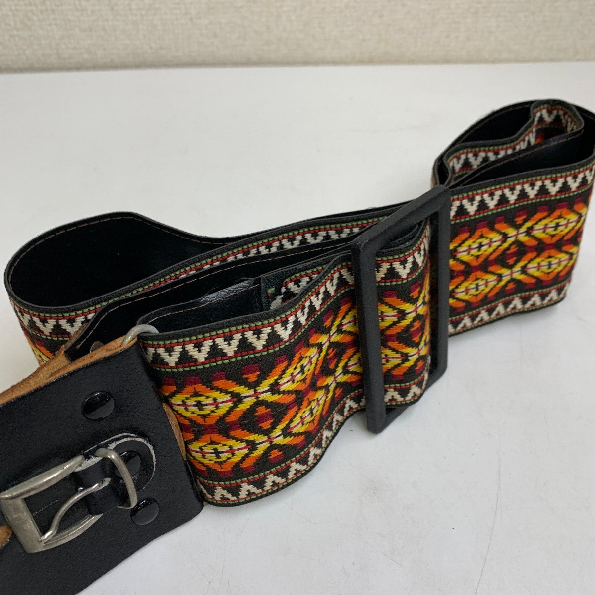 【ギターストラップ】GUITAR STRAP 刺繍 ① 〇_画像9