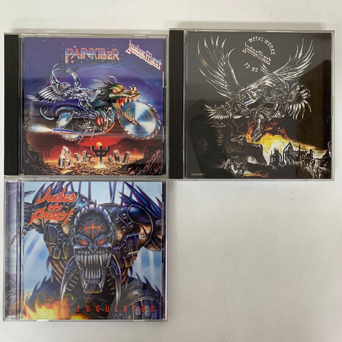 【CD】JUDAS PRIEST ジューダス・プリースト まとめて9点 PAIN KILLER / TURBO / PRIEST…LIVE! / PAM IT DOWN / JUGULATOR など ★_画像4