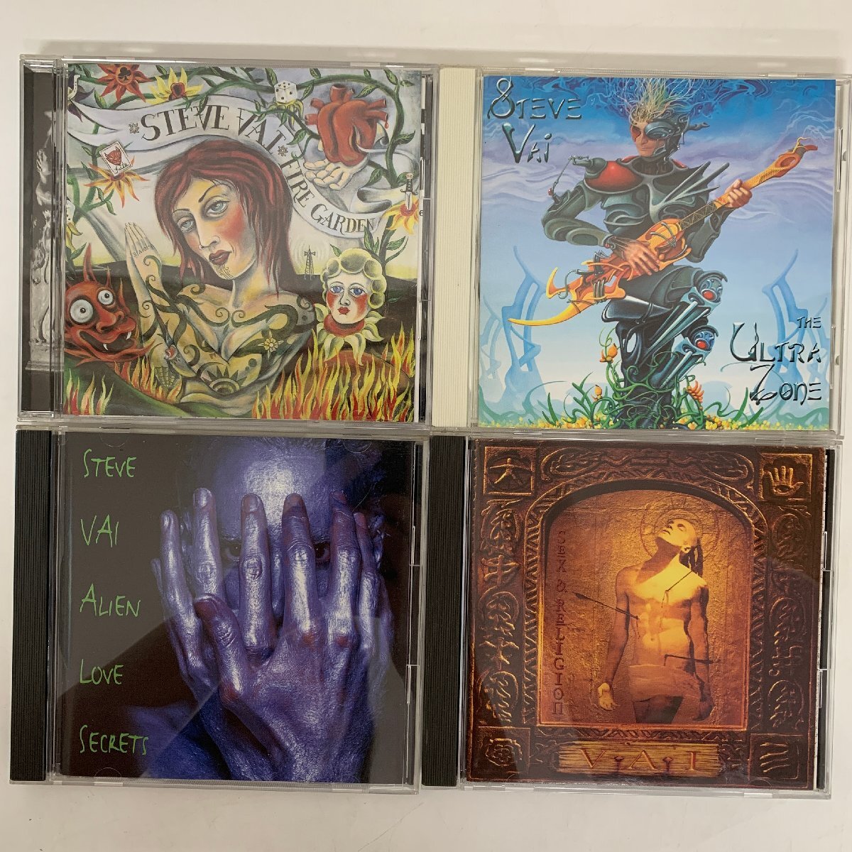 【CD】STEVE VAI スティーブヴァイ まとめて7枚 THE ULTRA ZONE / FIRE GARDEN ファイヤーガーデン / PASSION AND WARFARE など 〇_画像2