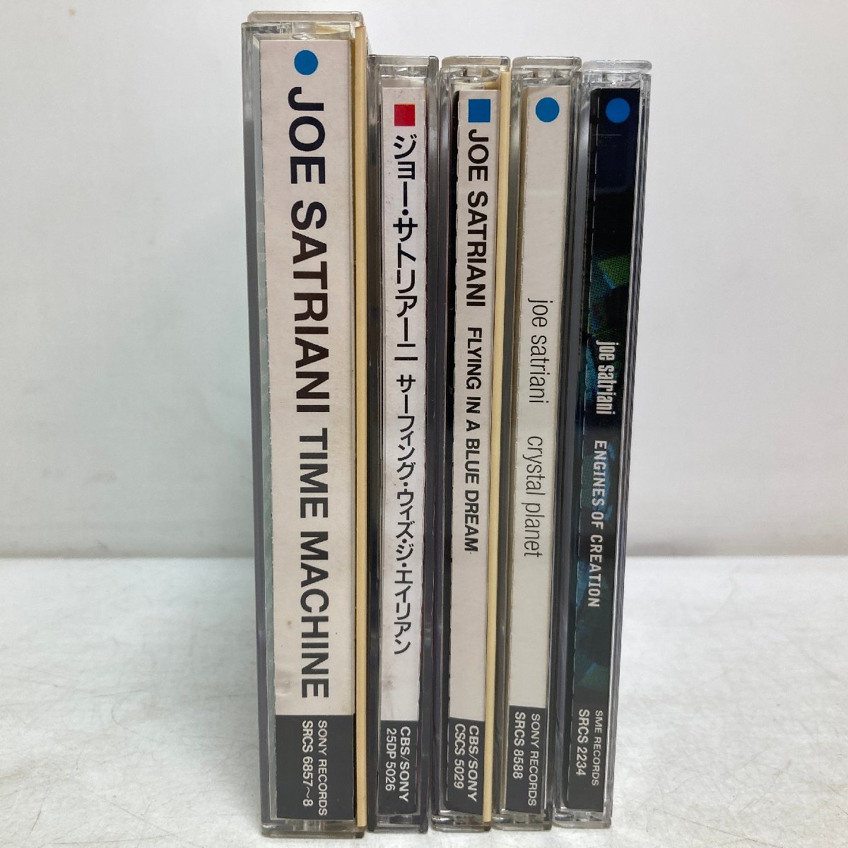【CD】ジョー・サトリアーニ JOE SATRIANI まとめて5枚 クリスタル・プラネット / フライング・イン・ア・ブルー・ドリーム ほか●_画像1