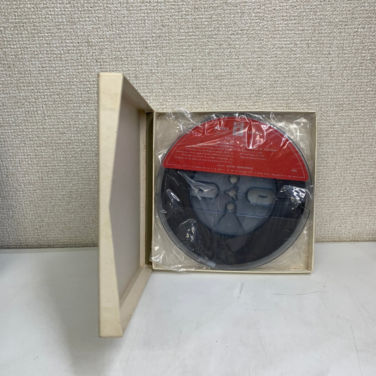 7号オープンリール ムソルグスキー 『組曲「展覧会の絵」』 / 『組曲「クープランの墓」』 アレクシス・ワイセンベルク AAXA-3123 ANGEL ★_画像5