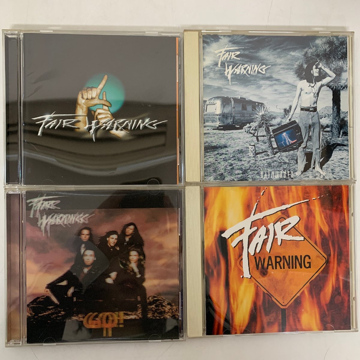 【CD】FAIR WARNING フェア・ウォーニング まとめて4枚 GO! ゴー 4 four フォー RAINMAKER レインメーカー 〇_画像1