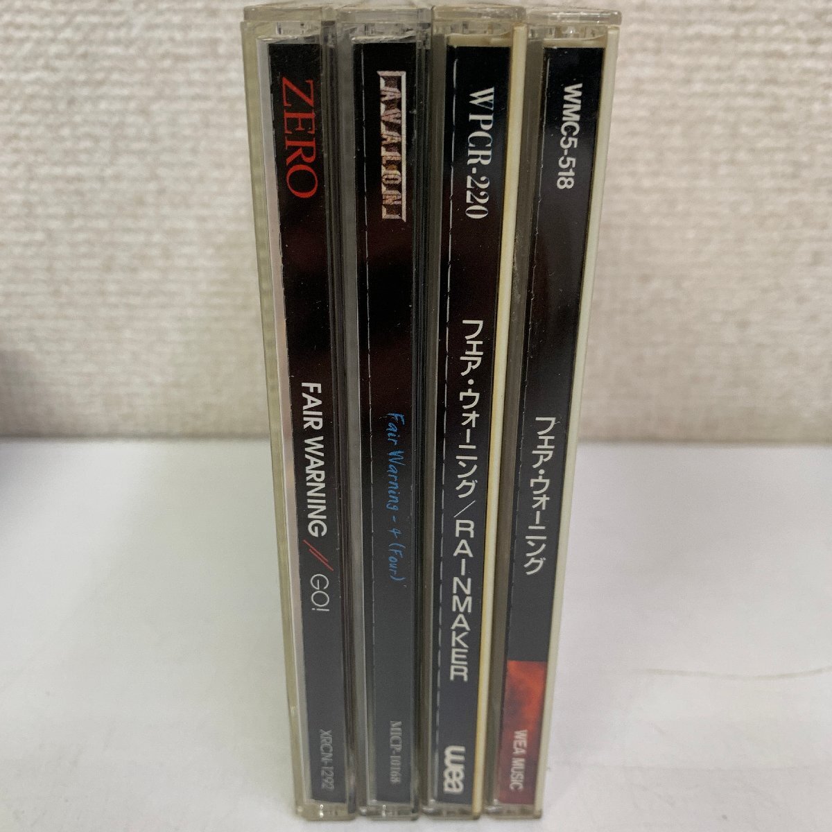 【CD】FAIR WARNING フェア・ウォーニング まとめて4枚 GO! ゴー 4 four フォー RAINMAKER レインメーカー 〇_画像2