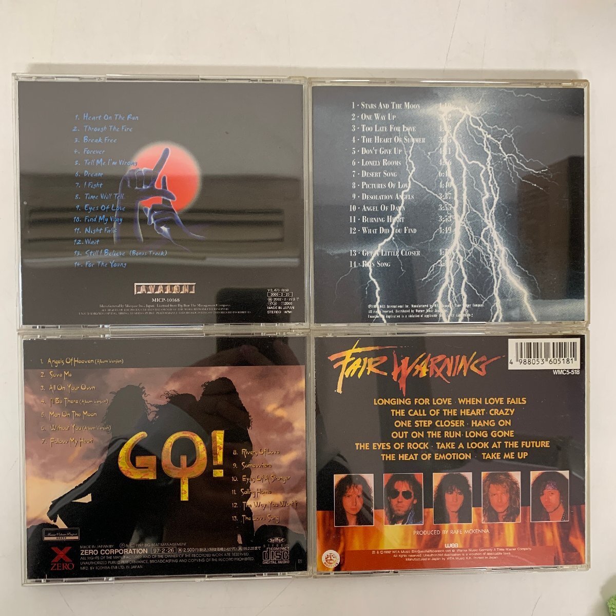 【CD】FAIR WARNING フェア・ウォーニング まとめて4枚 GO! ゴー 4 four フォー RAINMAKER レインメーカー 〇_画像3