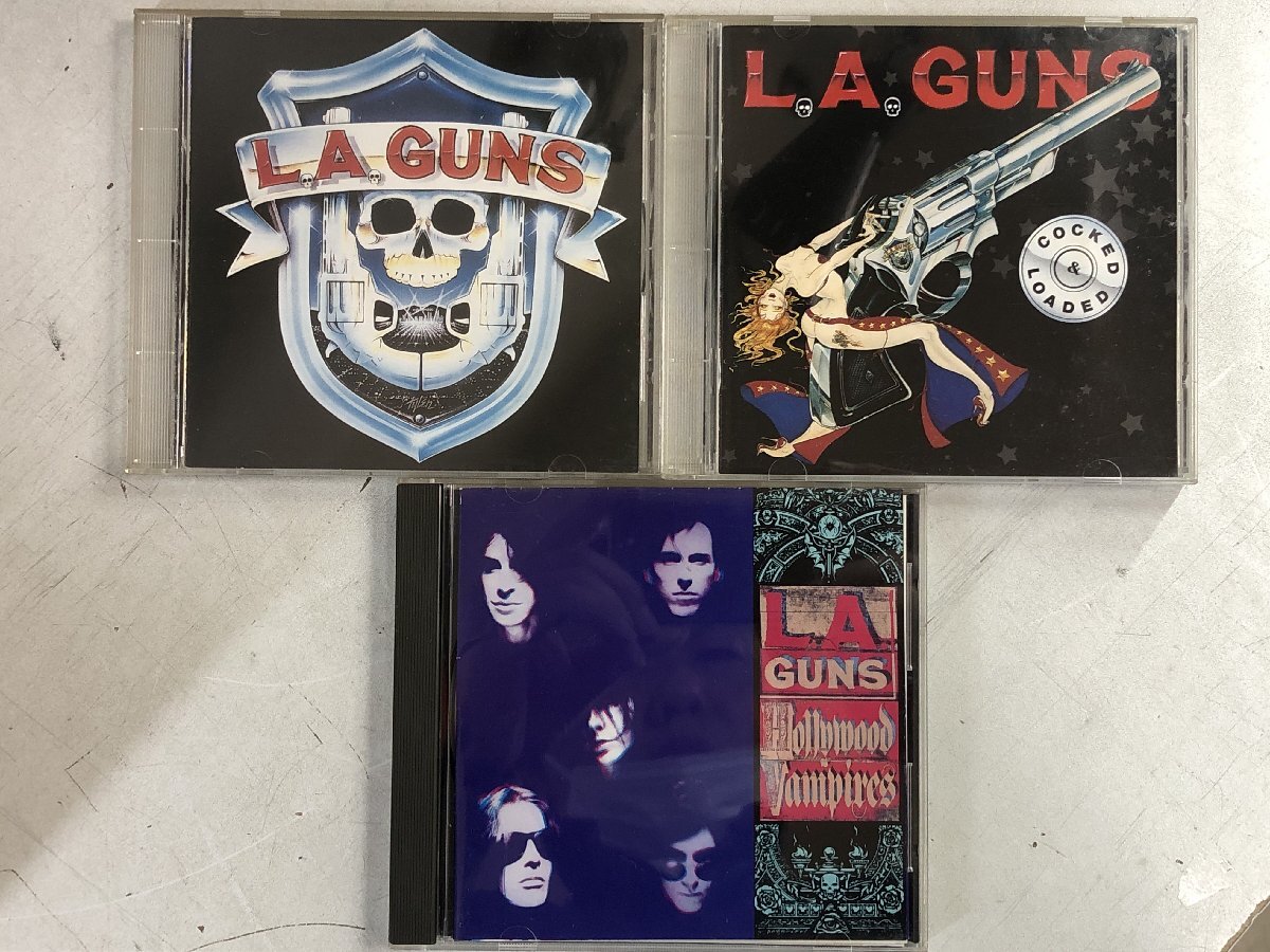 【CDまとめて3枚】L.A.GUNS /「L.A.GUNS “砲”」「コックド・アンド・ローディド」「ハリウッド・ヴァンパイアーズ」フィリップ・ルイス▲_画像1