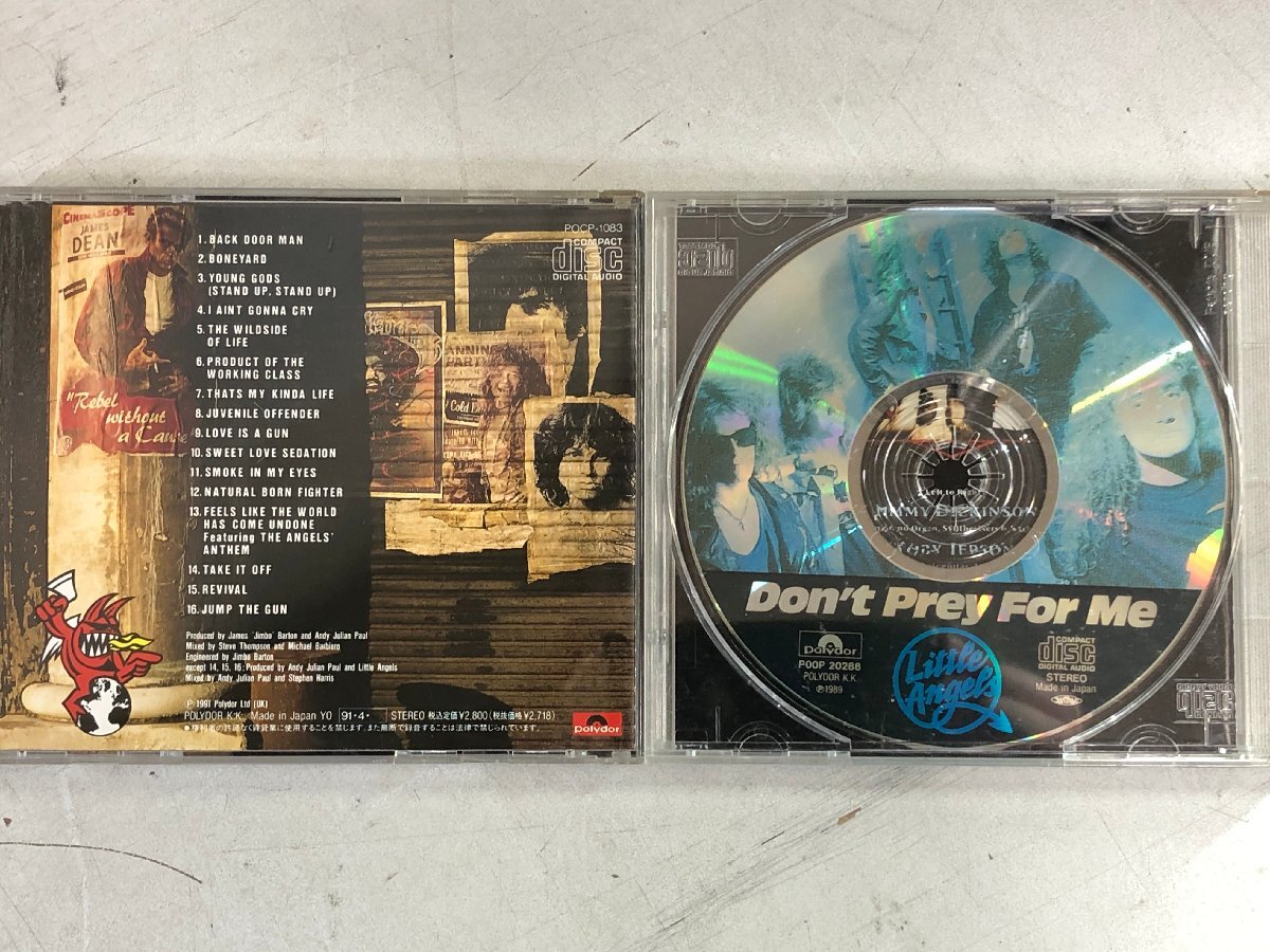 【CDまとめて2枚】リトル・エンジェルス LITTLE ANGELS /「ヤング・ゴッズ」「ドント・プレイ・フォー・ミー」▲_画像3