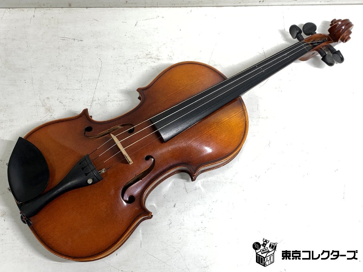 【ジャンク】SUZUKI No.240 1973年製 4/4 ケース付き バイオリン 弦楽器 鈴木 ヴァイオリン ※引取り可 /巻 □_画像2
