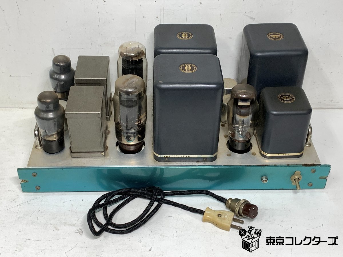 【ジャンク】自作真空管アンプ 詳細不明 部品取り用 TAMURA トランス A-4003 PC-3004 タムラ ※引取り可 □_画像1