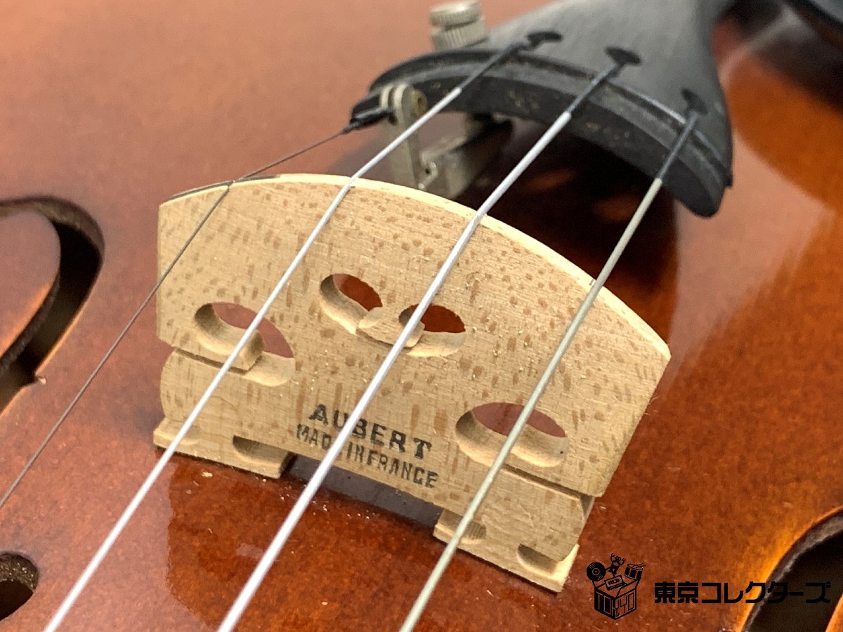 【ジャンク】SUZUKI No.240 1973年製 4/4 ケース付き バイオリン 弦楽器 鈴木 ヴァイオリン ※引取り可 /巻 □_画像5