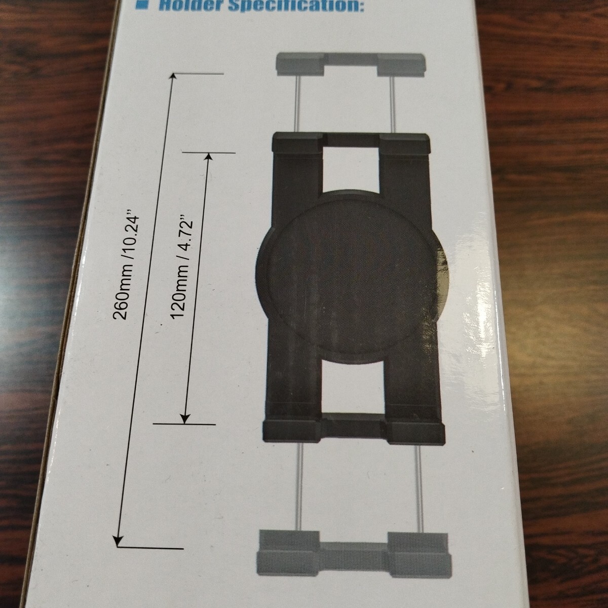 ダッシュボードフロントガラス用車載タブレットホルダー未使用 No.3522_画像3