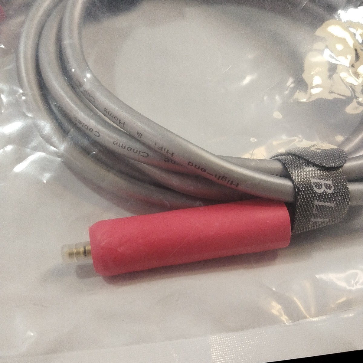 SKW 高音質AUX to 2RCA ケーブル/長さ2m　No.3570_画像2