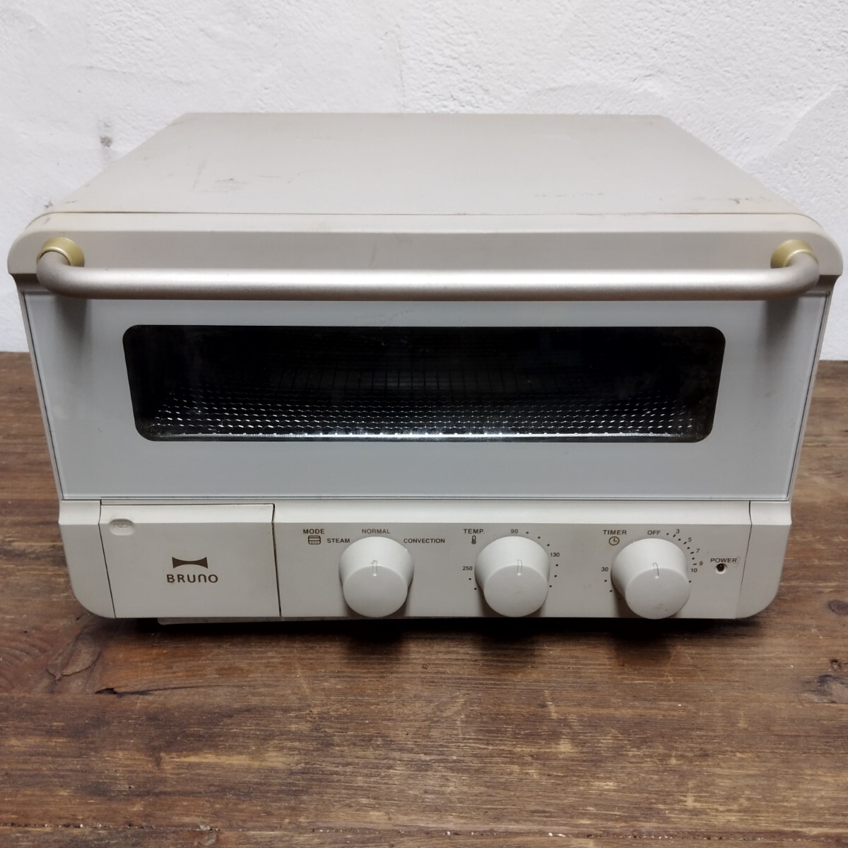 【 BRUNO crassy+ スチーム&ベイク トースター 】 トースター オーブントースター スチーム ブルーノNo.3679_画像1