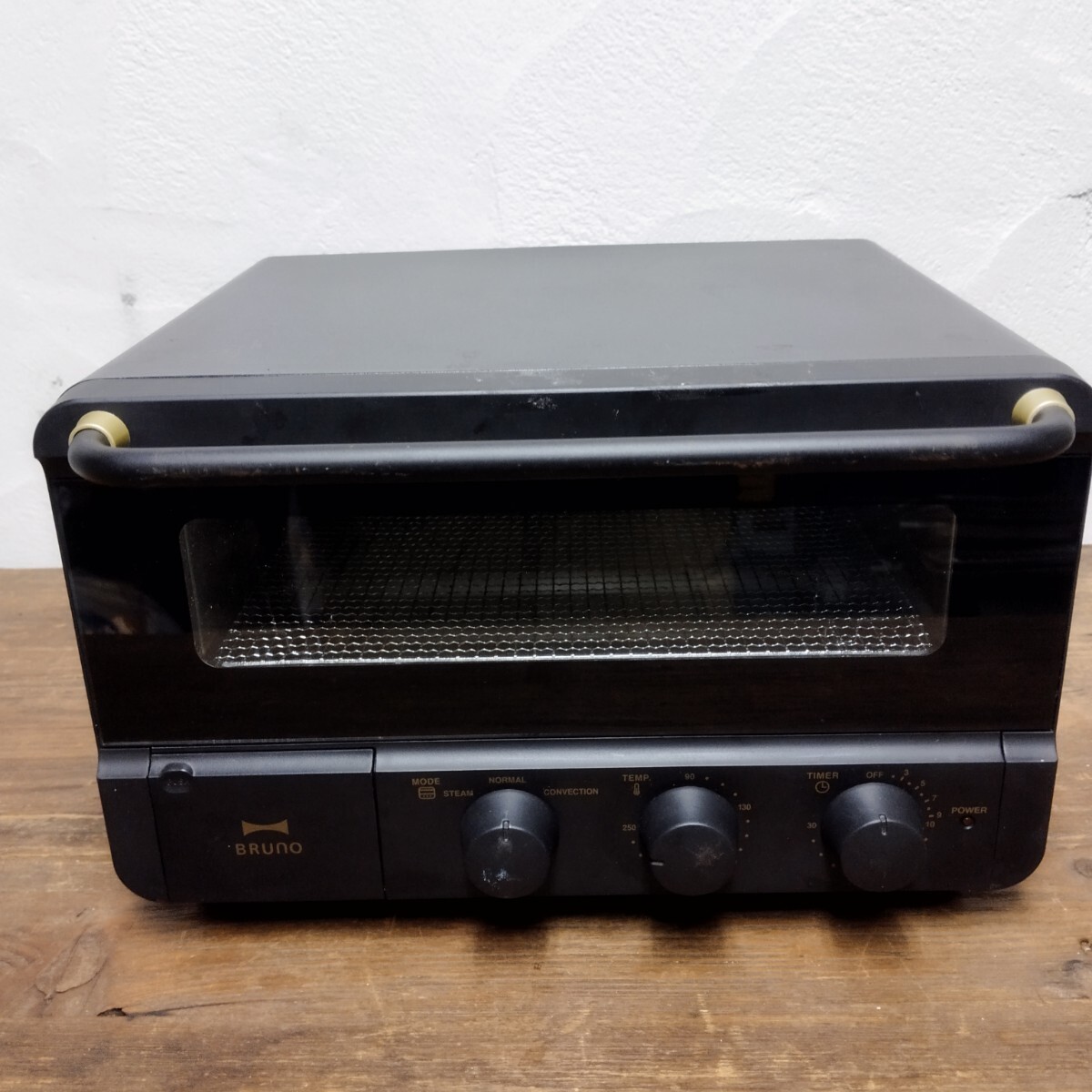 【 BRUNO crassy+ スチーム&ベイク トースター 】 トースター オーブントースター スチーム ブルーノNo.3681_画像1
