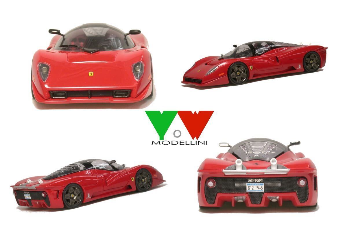 未開封　YOW MODELLI　1/43 フェラーリ Ｐ4/5 レジンキット Yahoo!オークション - 1/43 フェラーリ P4/5 レジンキット