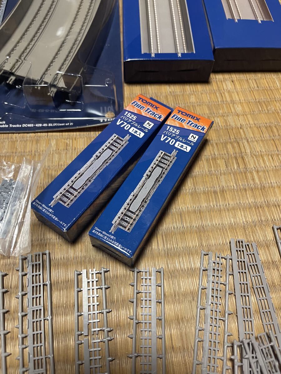 TOMIX トミックス　端数レール　直接レール　複線レール　ポイントレール　ワイドPCレール　等々まとめ売り_画像4
