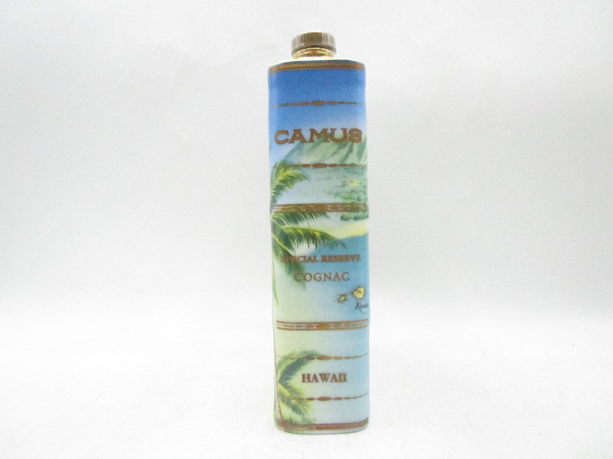同梱不可 1円~ハーフ CAMUS カミュ デスティネーションコレクション ハワイ スペシャルリザーブ コニャックブランデー 箱入 G44990_画像5