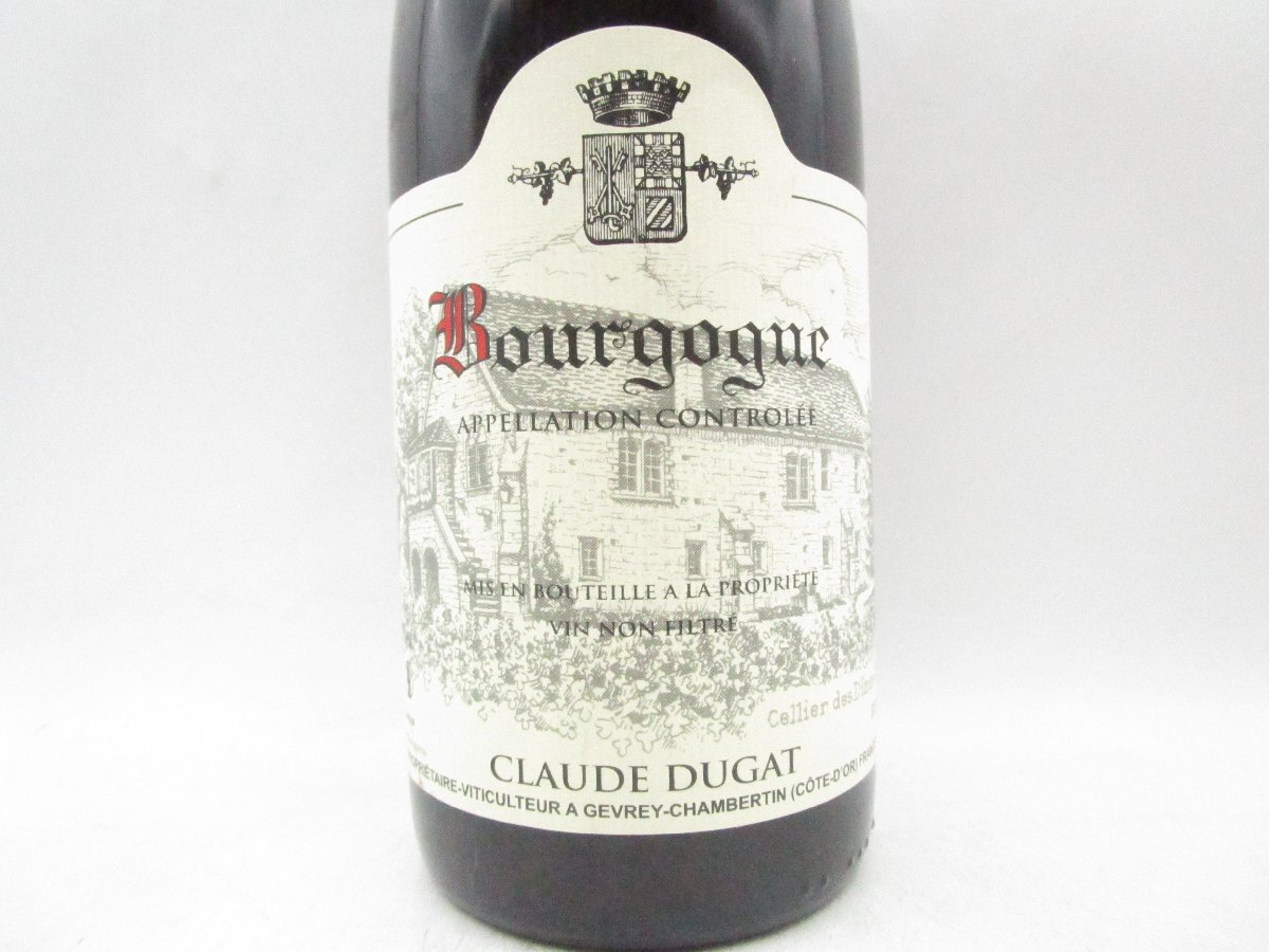 同梱不可 1円～Bourgogne Claude Dugat 2018 GEVREY-CHAMBERTIN クロード デュガ ブルゴーニュ ジュヴレ シャンベルタン 赤ワイン G44866　_画像5