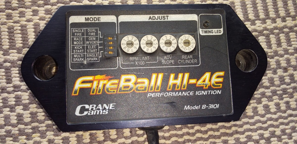 クレーンHI-4E コイル用、タコメーター用の配線 エボリューション後期用 日本語説明文 オマケ、クレーン製独立コイル 三拍子_画像3