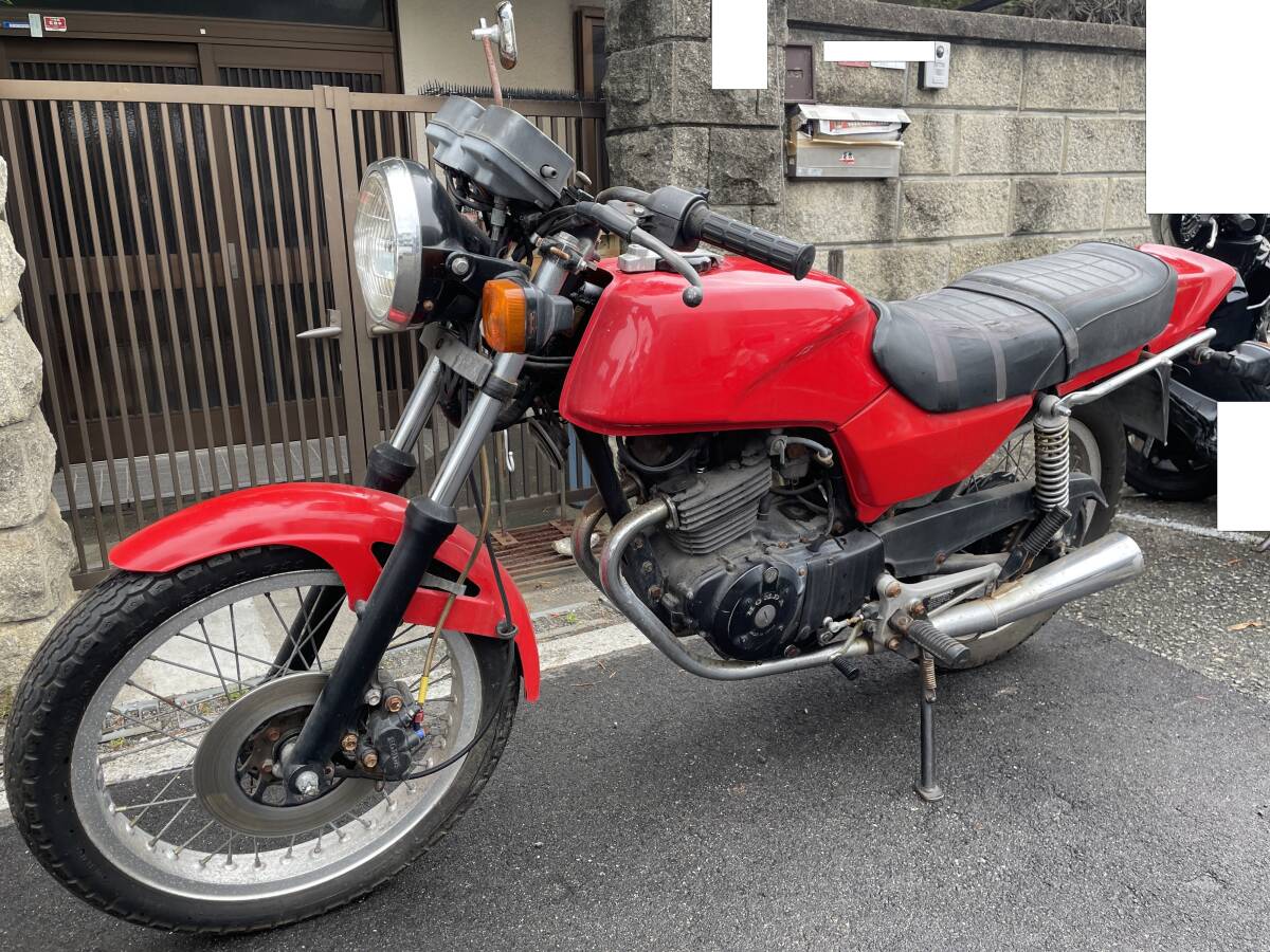 実動　 ホンダ CB250RS　MC02　 書類、鍵付き レストアベースor部品取り車