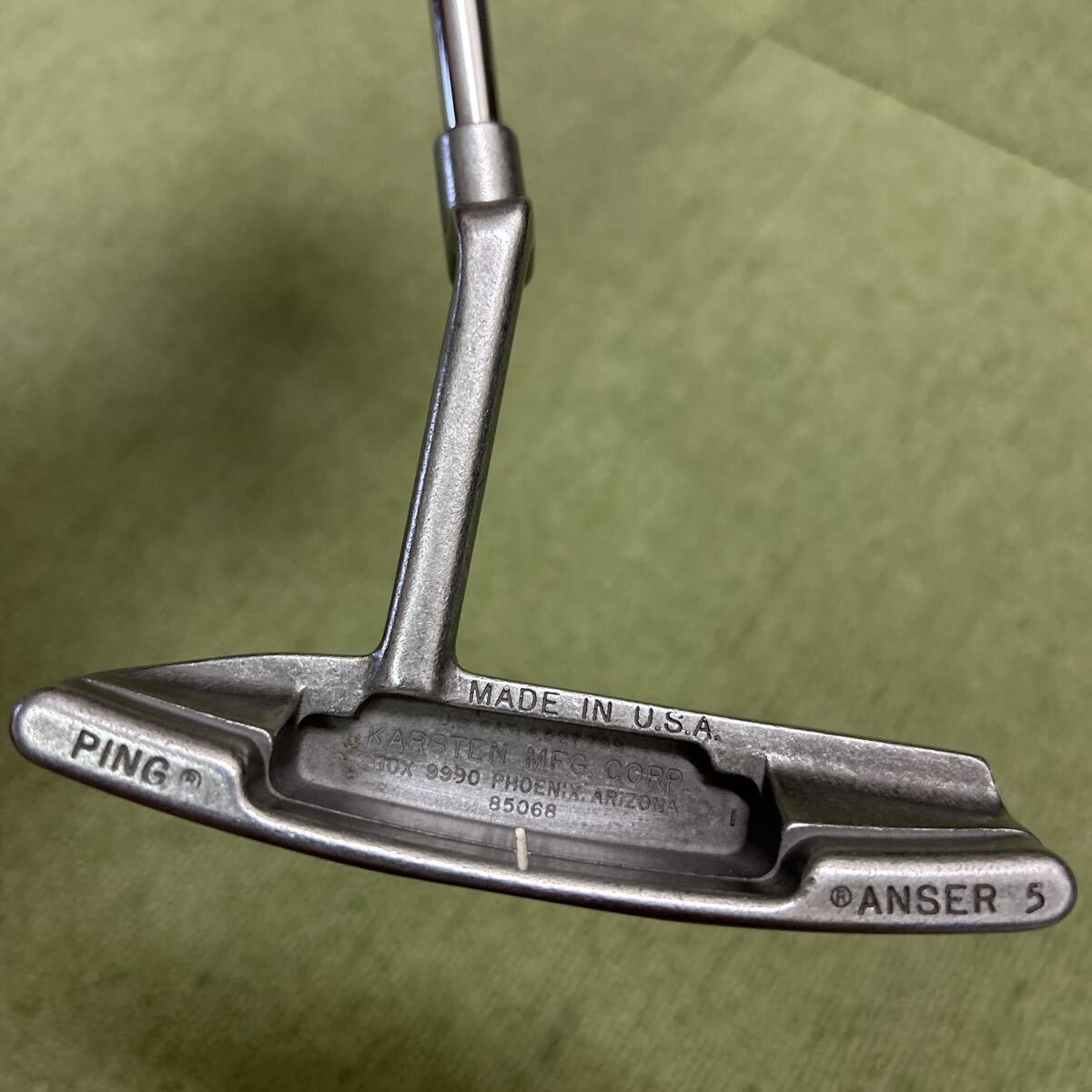 B461 希少 PING ANSER5 MOON VALLEY ソールスタンプ 33.5インチ 537g_画像2