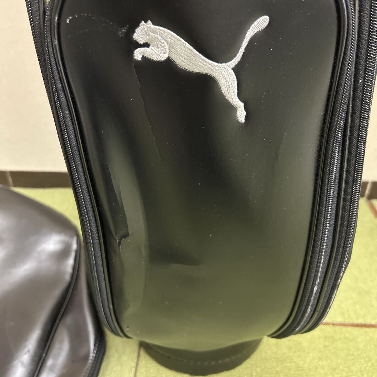 B598 PUMA キャディーバック 使用感有り_画像4