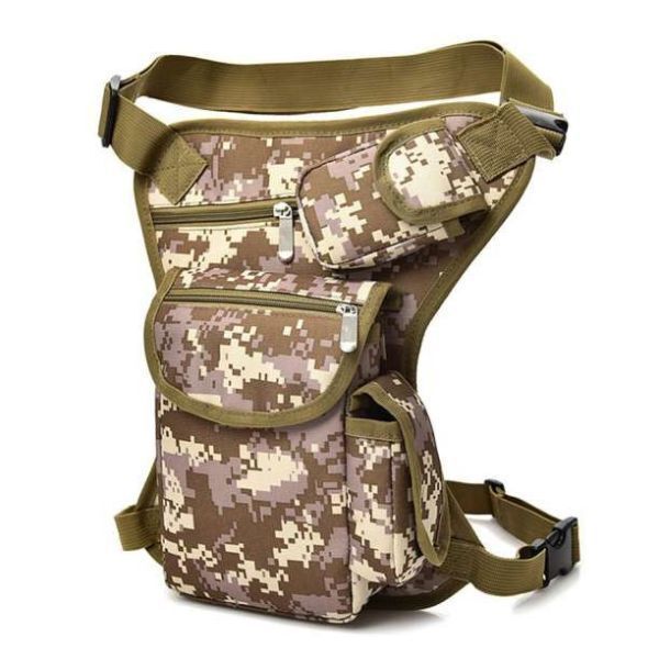 レッグバッグ アウトドアレッグバッグ 防水 多機能 耐摩耗性 レッグポーチ_画像8