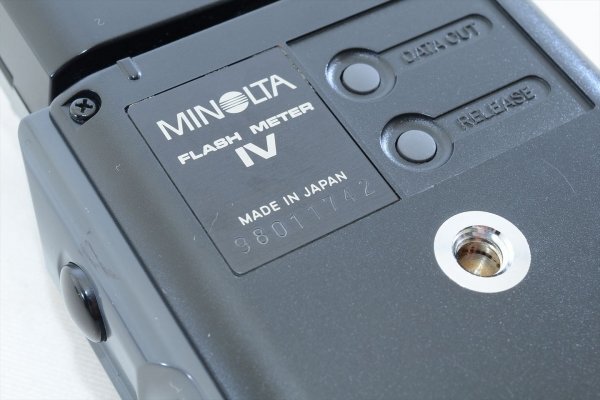 ミノルタ Minolta Flash Meter IV ビューファインダー フラッシュメーター Light Meter 6907#J