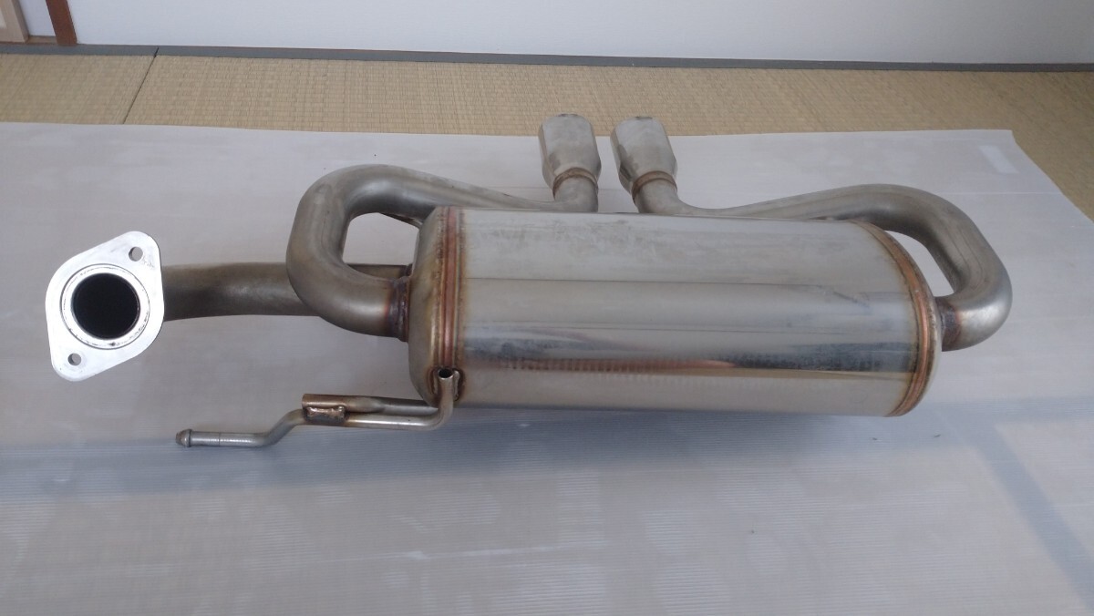 Subaru GUE/GUD Cross Trek STI Performance muffler, отделка, крепление, опора