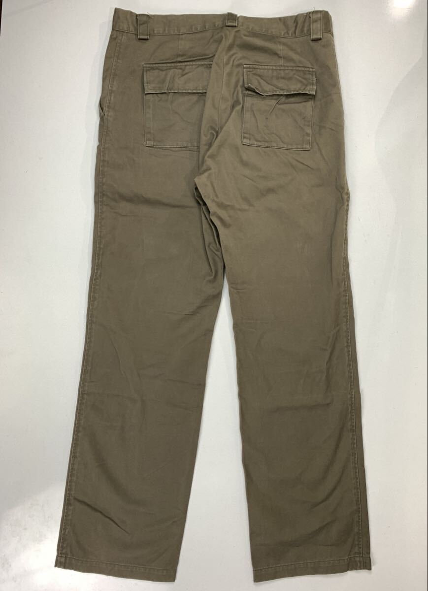 フラフ　flaph 75 ボトムス 古着 チノパン ワークパンツ カーキ　Sサイズ_画像5