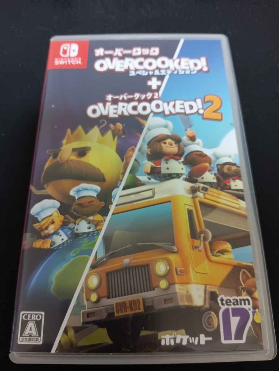 中古SWITCH： オーバークック スペシャルエディション!＋ オーバークック_画像1