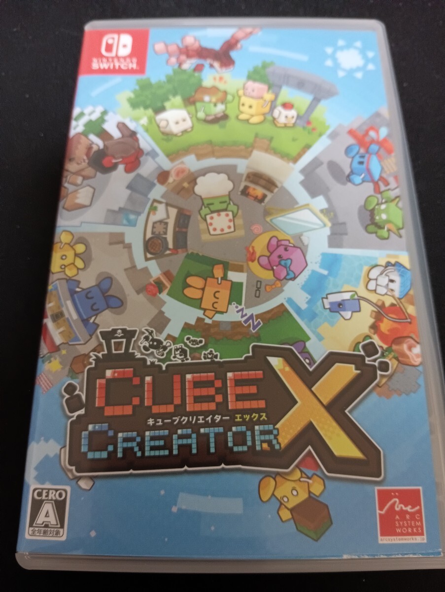 中古SWITCH： キューブクリエイターX CUBE CREATOR X_画像1