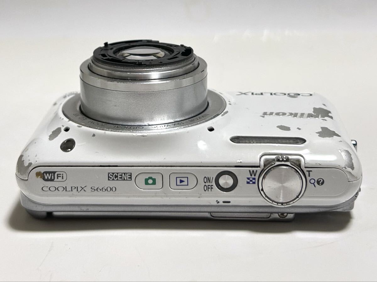 【ジャンク】 ニコン COOLPIX クールピクス S6600 レンズ不良 現状品_画像7
