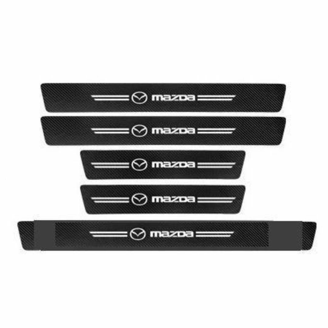 夜光ドア サイドステップ ガード [マツダ MAZDA 5本セット]（全車種に適合互換性あり）_画像2