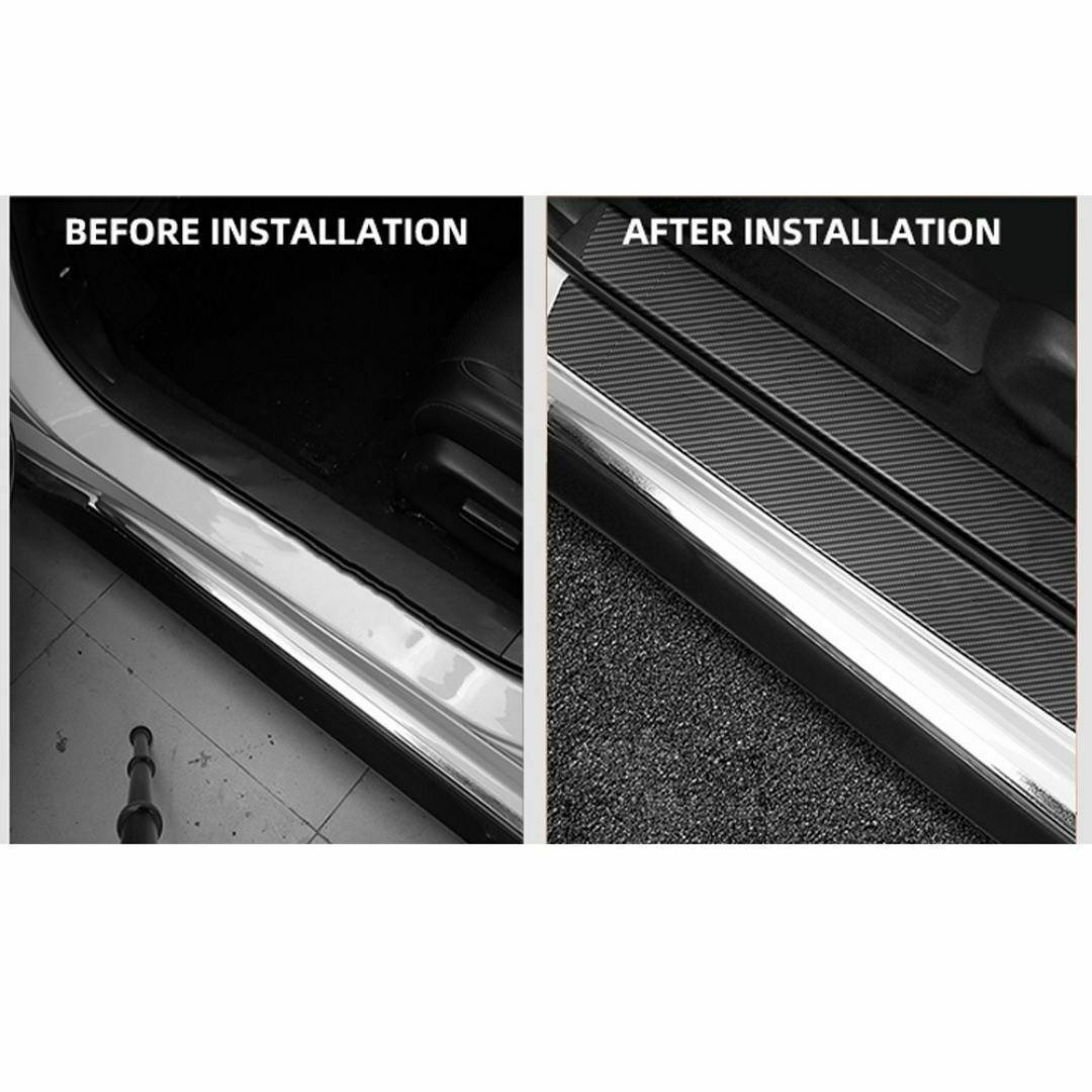 ドア サイドステップ ガード [トヨタ GR 5本セット]スカッフプレート①_画像8