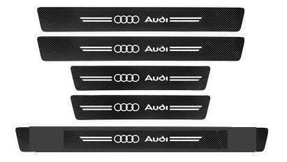 夜光ドア サイドステップ ガード 【アウディ　Audi　 5本セット】（全車種に適合互換性あり）_画像2
