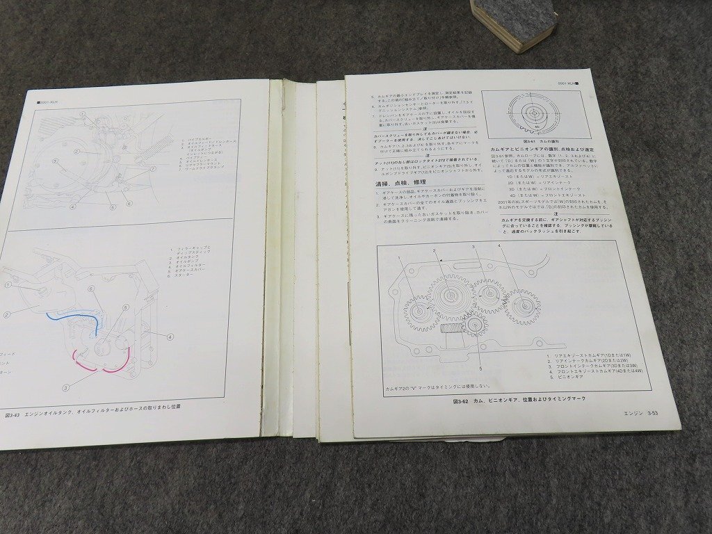 2001 год спорт Star руководство по обслуживанию XLH883 Hugger XL883C XL1200C custom XL1200S спорт * бесплатная доставка X29047M T10M 65