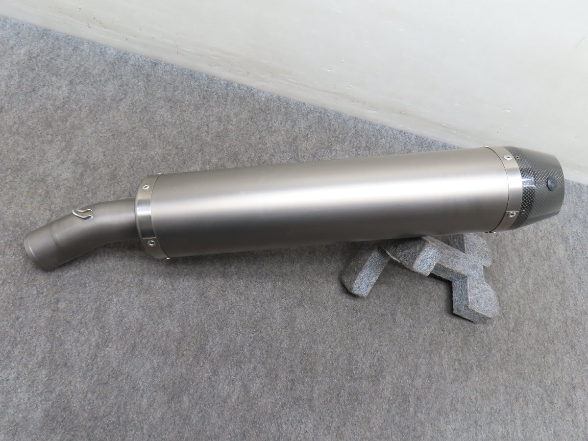 F800GS F700GS F650GS 08-16 二気筒 アクラポビッチ ステン/チタン スリップオン ◆返品可 T25134M T10M 461_画像5