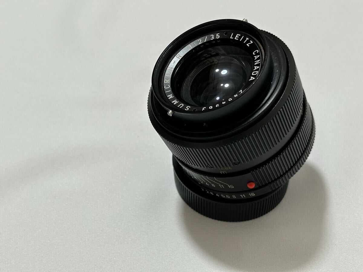LEICA SUMMICRON R ライカ　ズミクロン　35mm F2 9枚玉　2カム_画像2