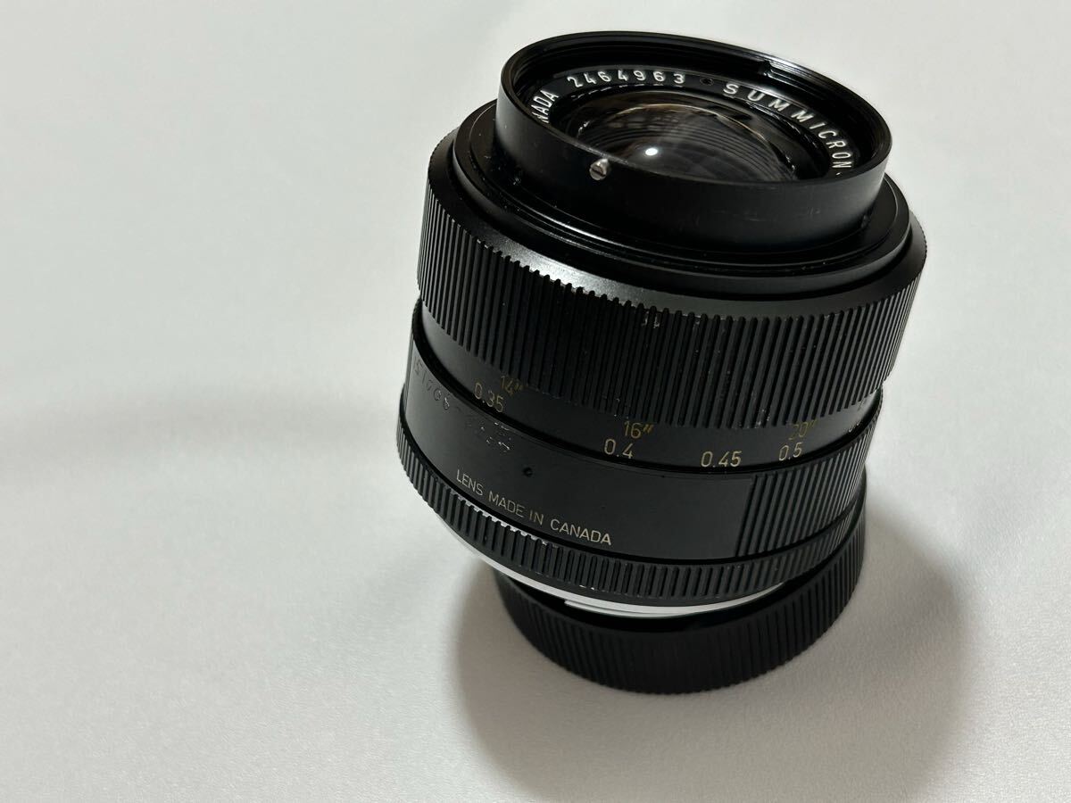 LEICA SUMMICRON R ライカ　ズミクロン　35mm F2 9枚玉　2カム_画像3