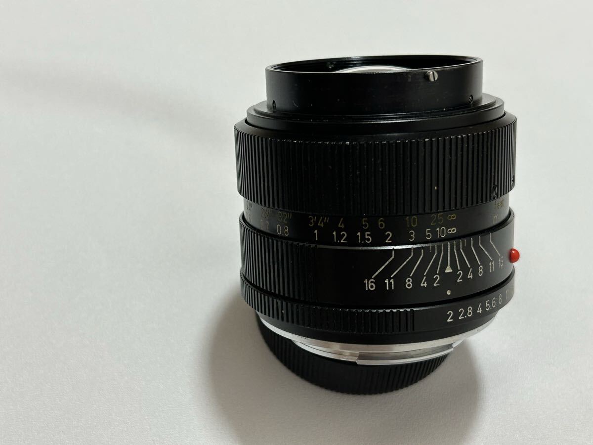 LEICA SUMMICRON R ライカ　ズミクロン　35mm F2 9枚玉　2カム_画像4